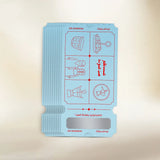 Scratch & WIN Eid Envelop Sky Blue Set of 10 - Maska / Gifting Redefined