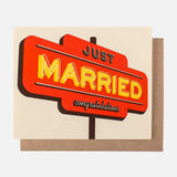 Gifting Card Just Married Congratulations - Maska / Gifting Redefined