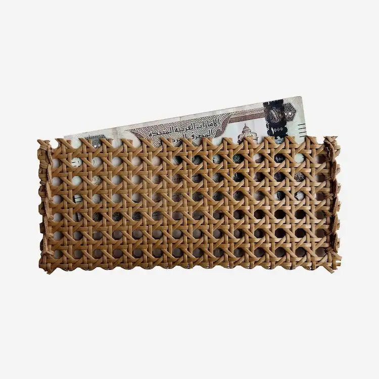 Rattan Money Pouch - Maska / Gifting Redefined