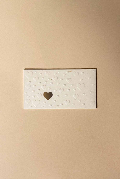 Gifting Card Terrazo Valentines Tear Me Envelope - Maska / Gifting Redefined