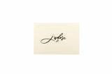 Gifting Card Foil Brush J' Adore - Maska / Gifting Redefined