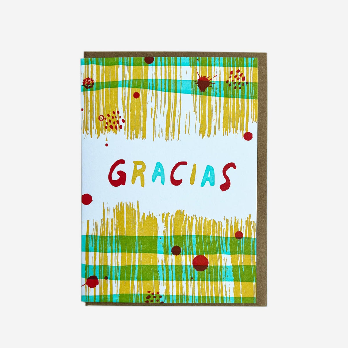 Gifting Card Gracias (Yellow/Green) - Maska / Gifting Redefined