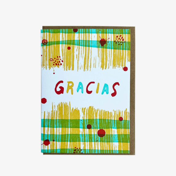 Gifting Card Gracias (Yellow/Green) - Maska / Gifting Redefined