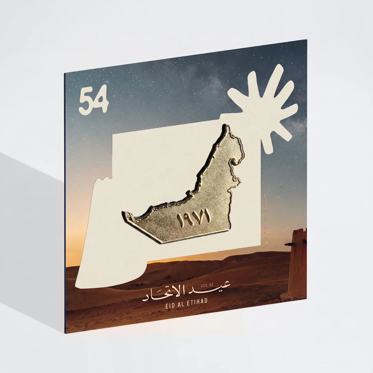 Eid Al Etihad 54 Map Pin