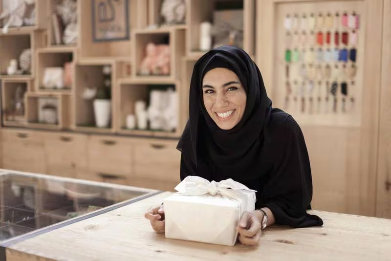Entrepreneuer Fatma's Alkhoori's talent unwrapped